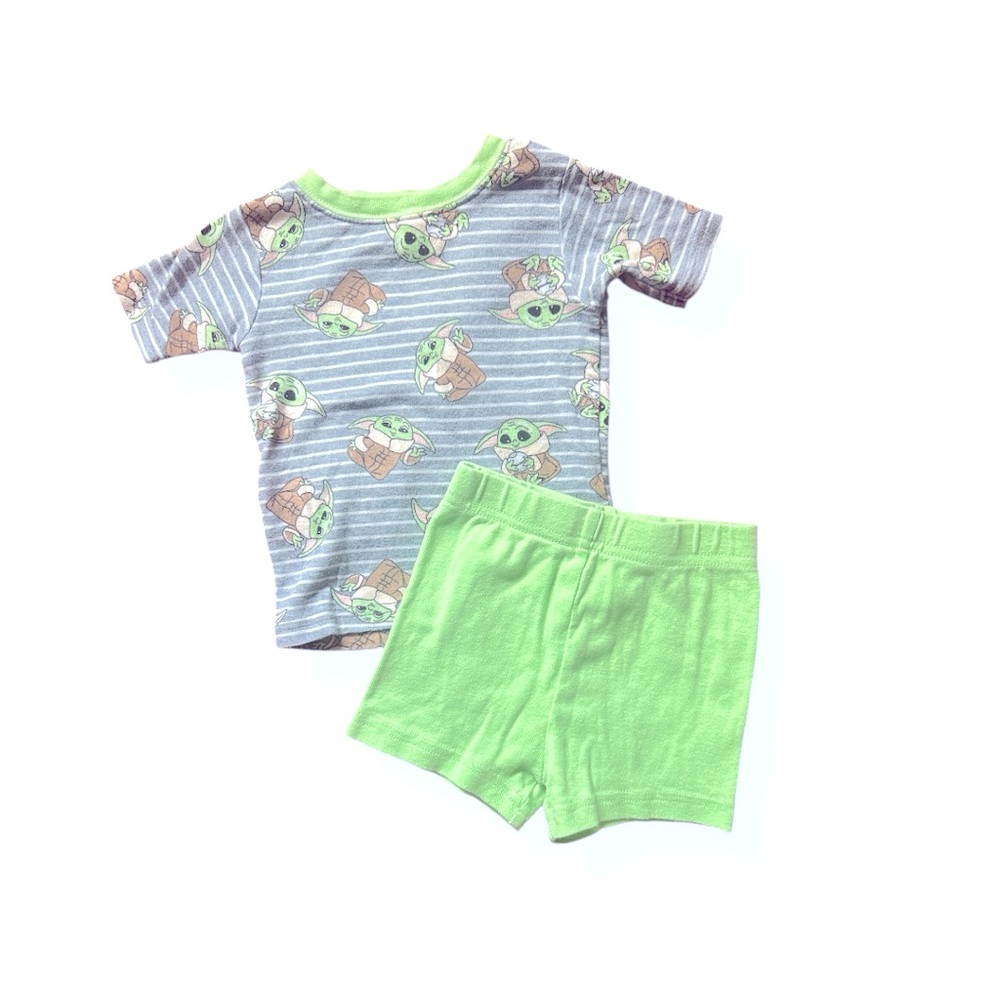 Star Wars Green/Gray Toddler Pajama Set